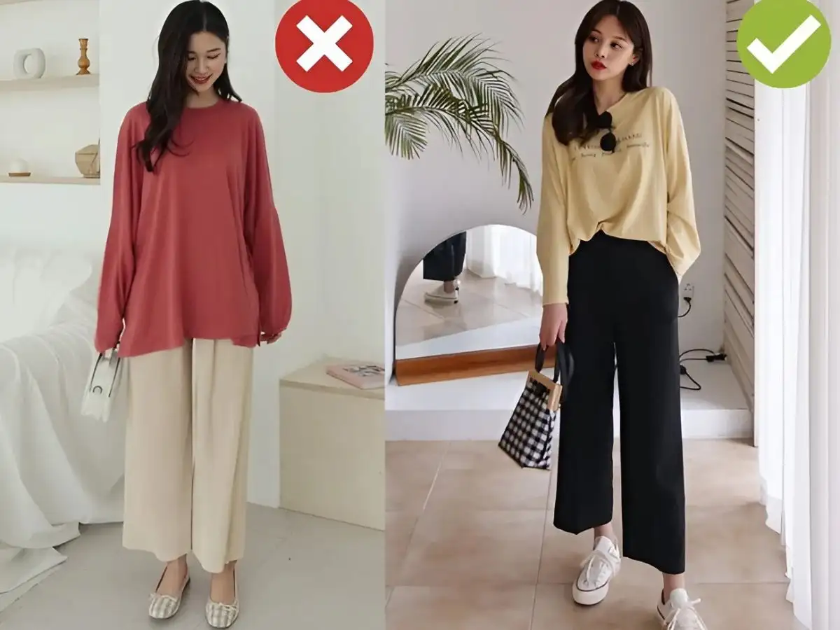 Những lầm tưởng và sai lầm thường gặp khi mặc quần ống suông