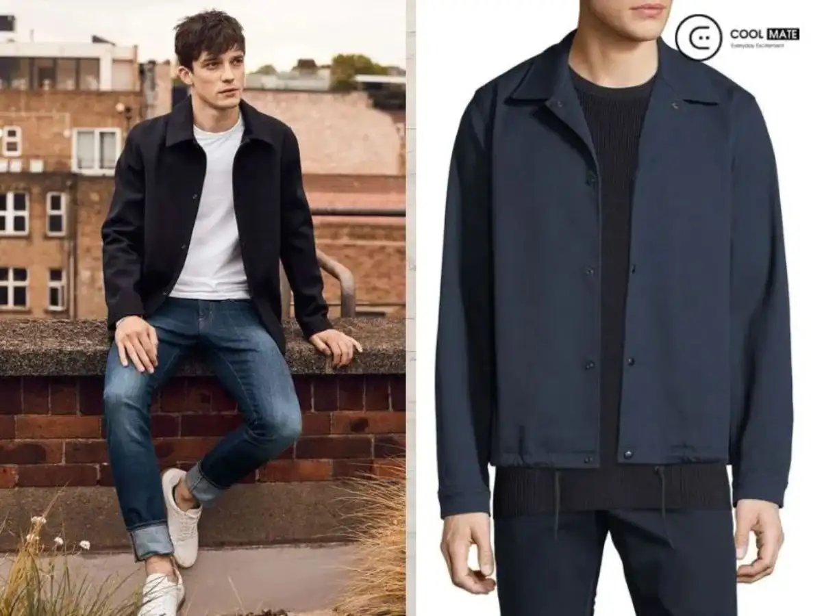Áo khoác coach jacket dành cho nam 