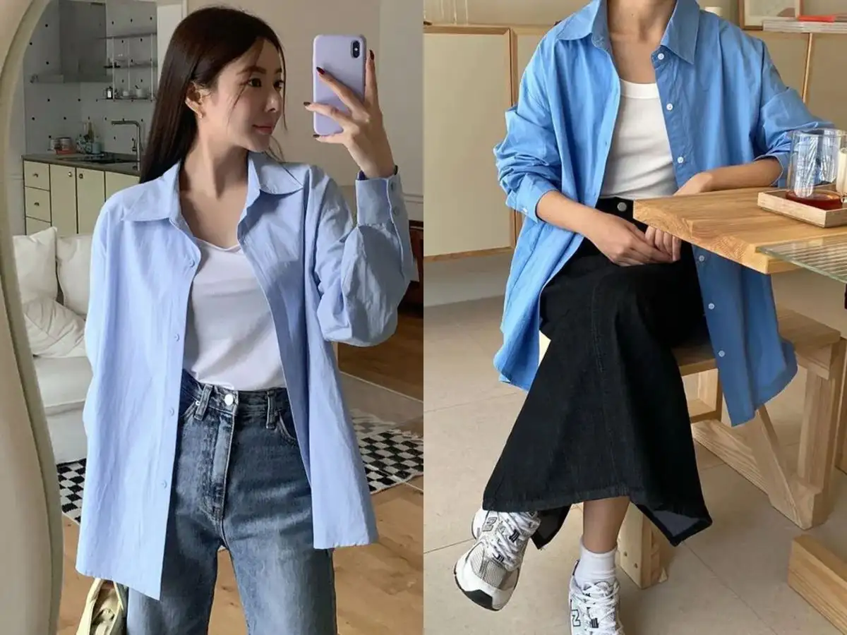 Đừng ngại phối sơ mi theo nhiều kiểu khác nhau