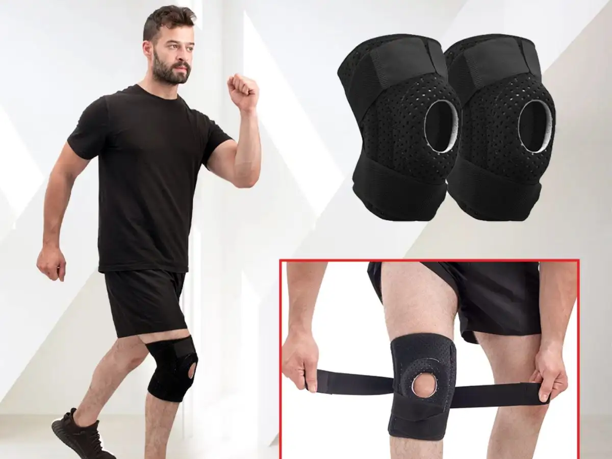 Loại bó gối này giúp tăng cường ổn định cho xương bánh chè và hỗ trợ dây chằng bên