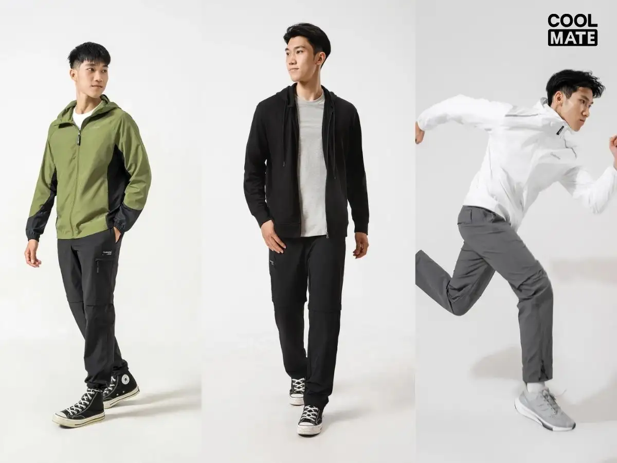 Các hoạt động với áo khoác gió Coolmate