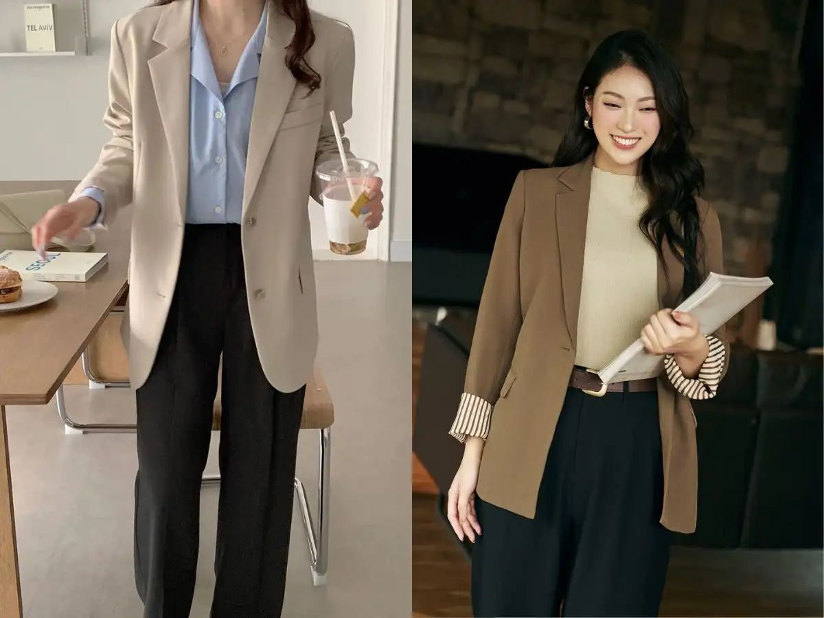 Chuyên nghiệp hơn cùng blazer/vest