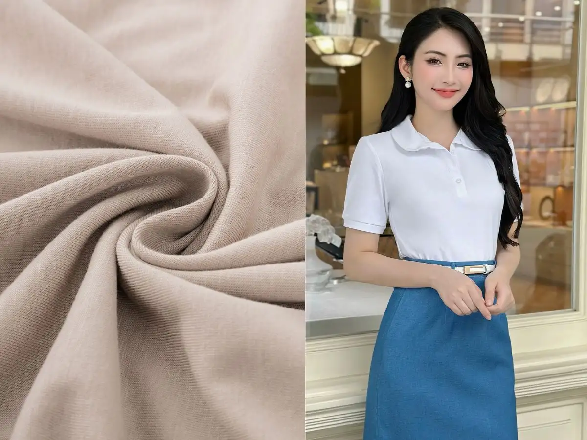 Thoải mái và thoáng mát với các kiểu vải thun