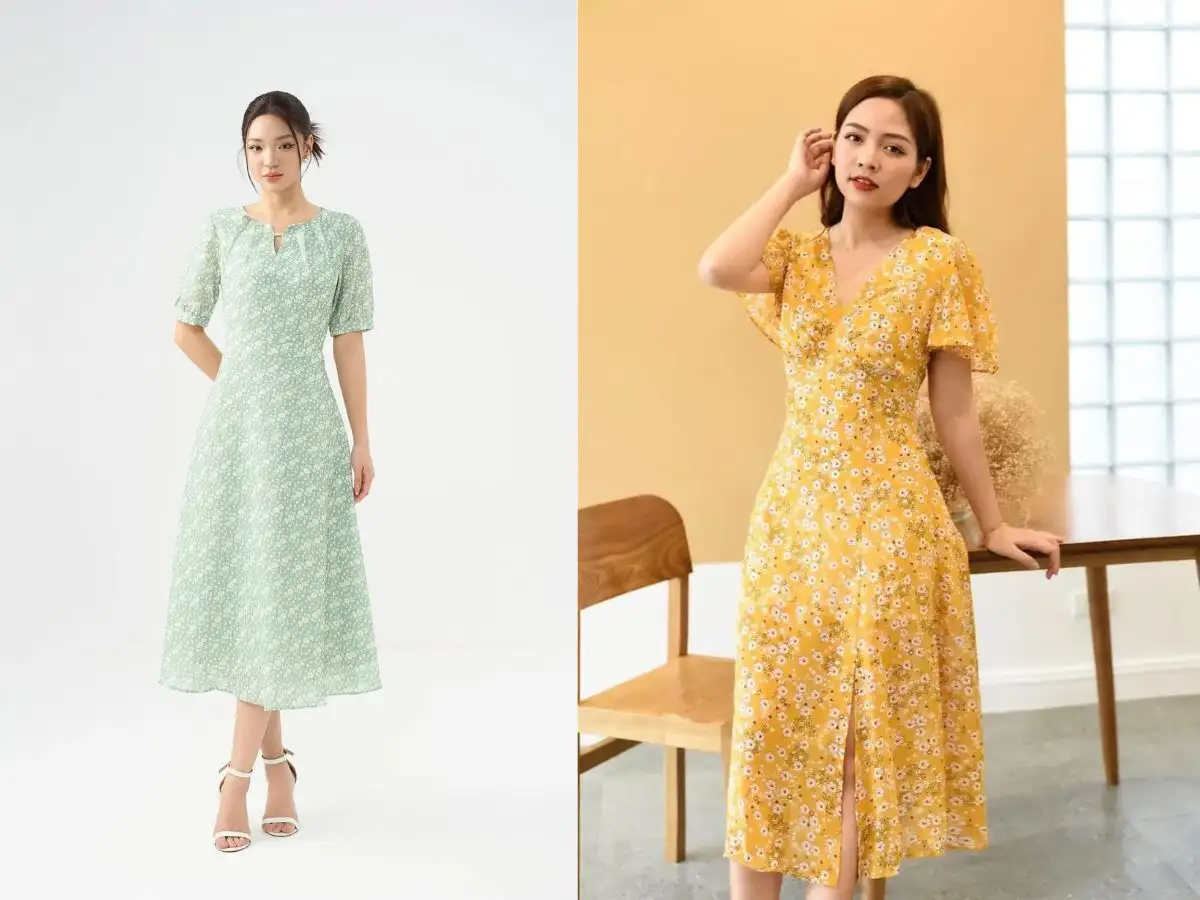 Dáng người cao thích hợp với nhiều kiểu đầm