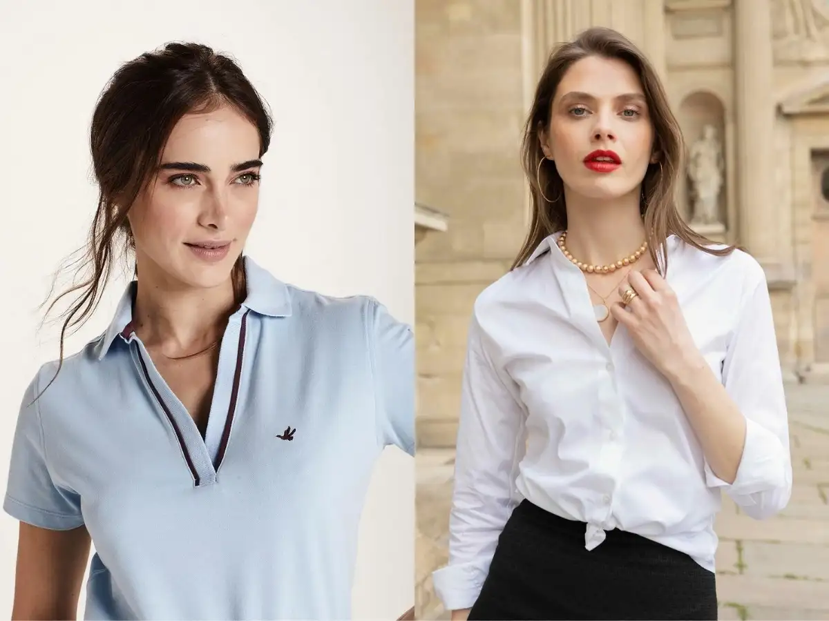 Cổ đức hay cổ bẻ là kiểu cổ áo sơ mi phổ biến, mang lại sự lịch sự và chuyên nghiệp