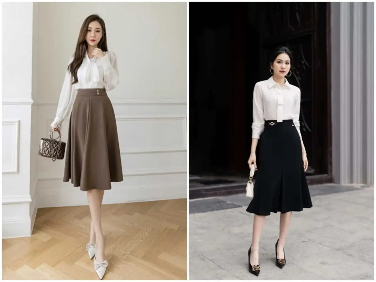 Chú ý khi chọn hoạ tiết trên váy phù hợp