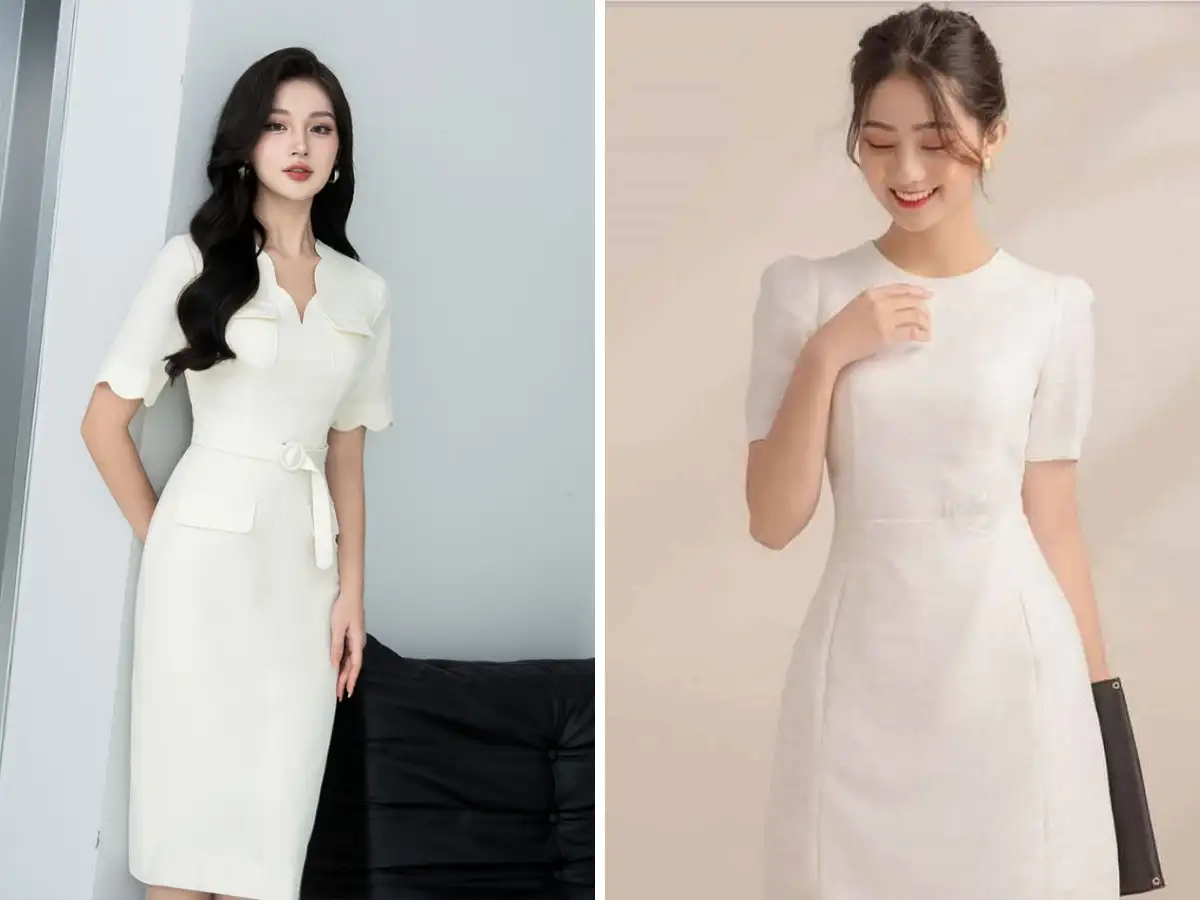 Ưu, nhược điểm khi chọn váy công sở dành cho người gầy