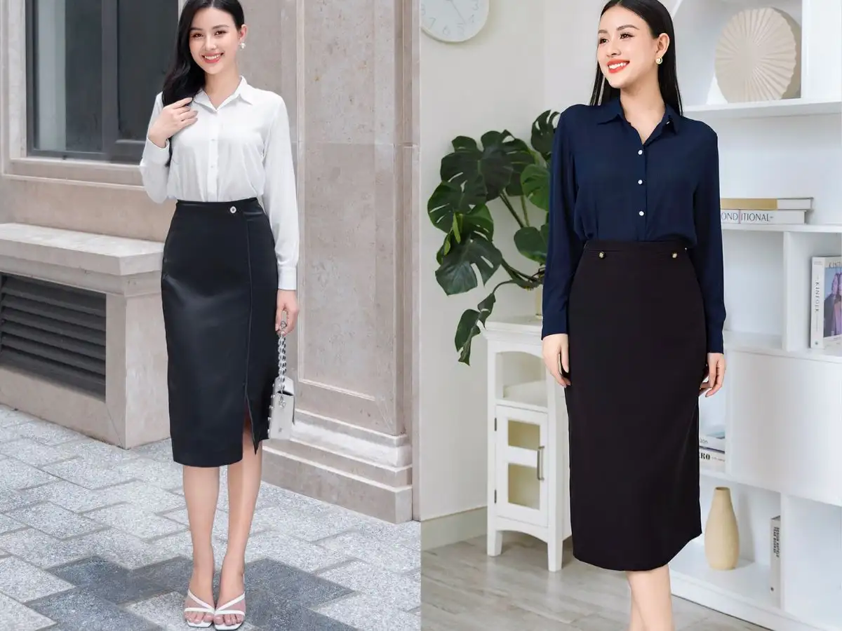 Tạo hình ảnh chuyên nghiệp mà vẫn nhẹ nhàng cùng áo sơ mi lụa
