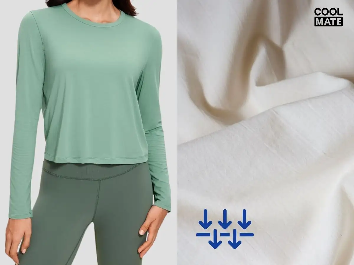 Đồ tập yoga chất liệu cotton thấm hút