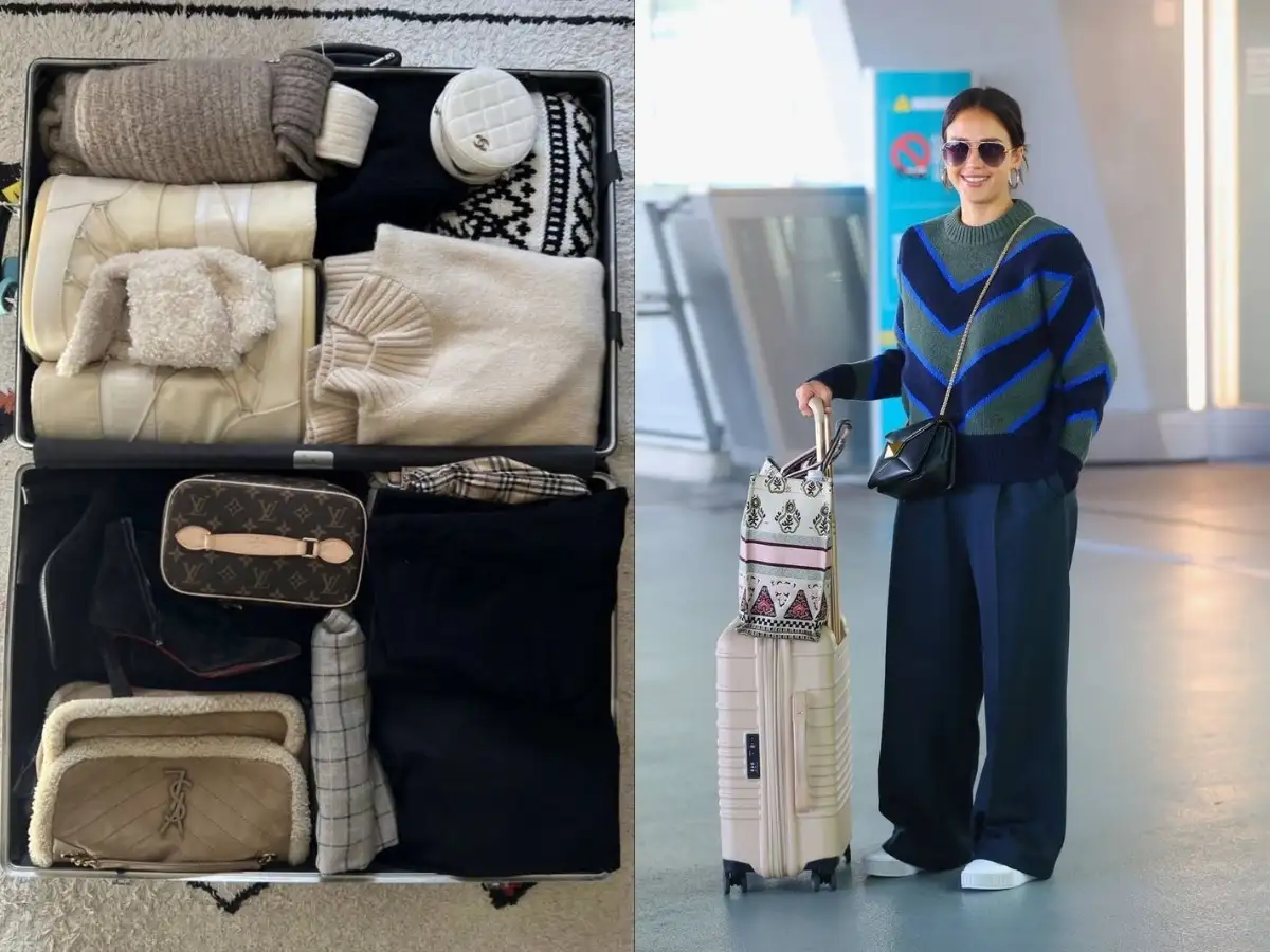 Lên ý tưởng cho những outfit và sắp xếp đồ gọn gàng trong vali