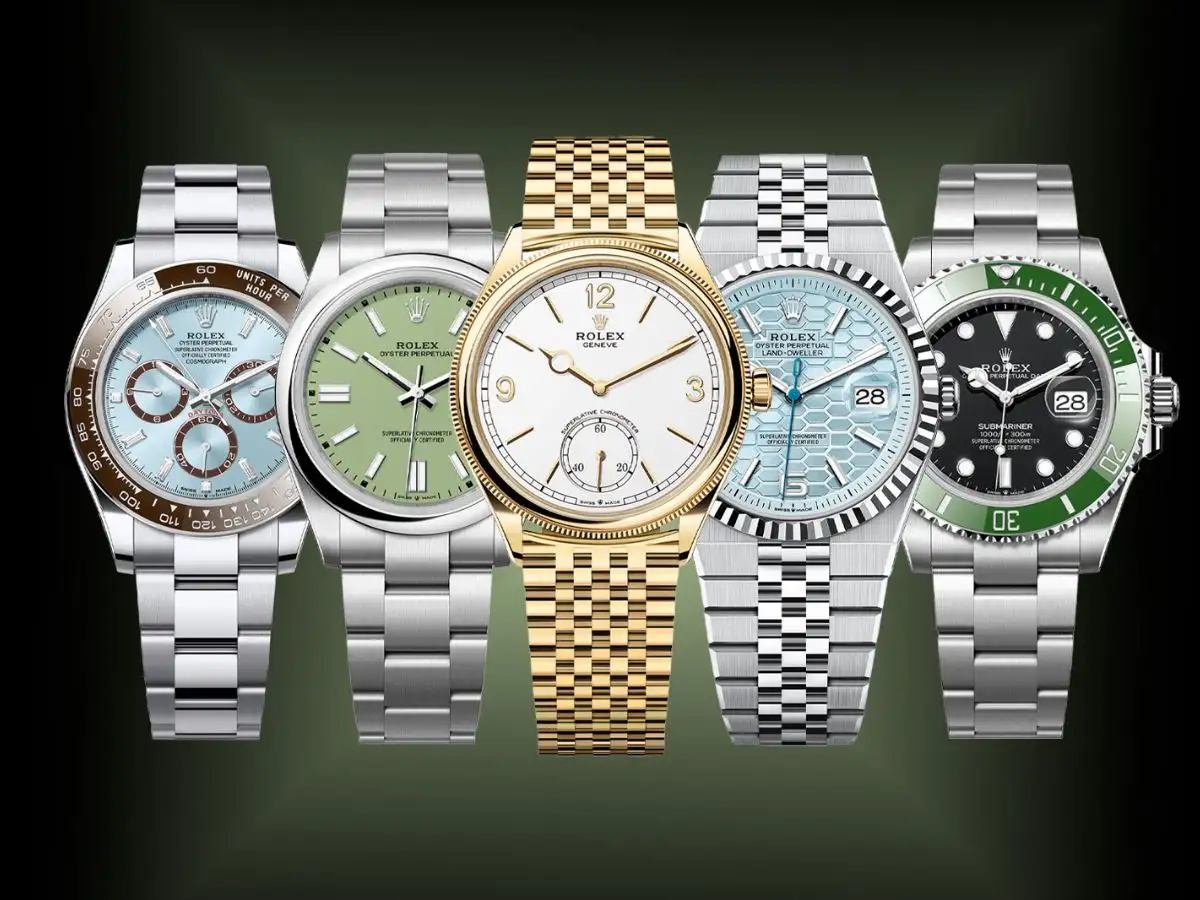 Rolex được chế tác từ nhiều chất liệu cao cấp