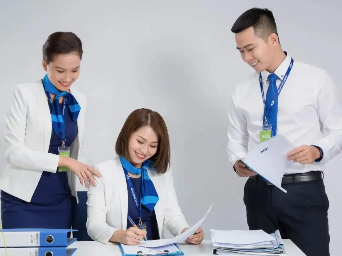đồng phục áo sơ mi nam ACB
