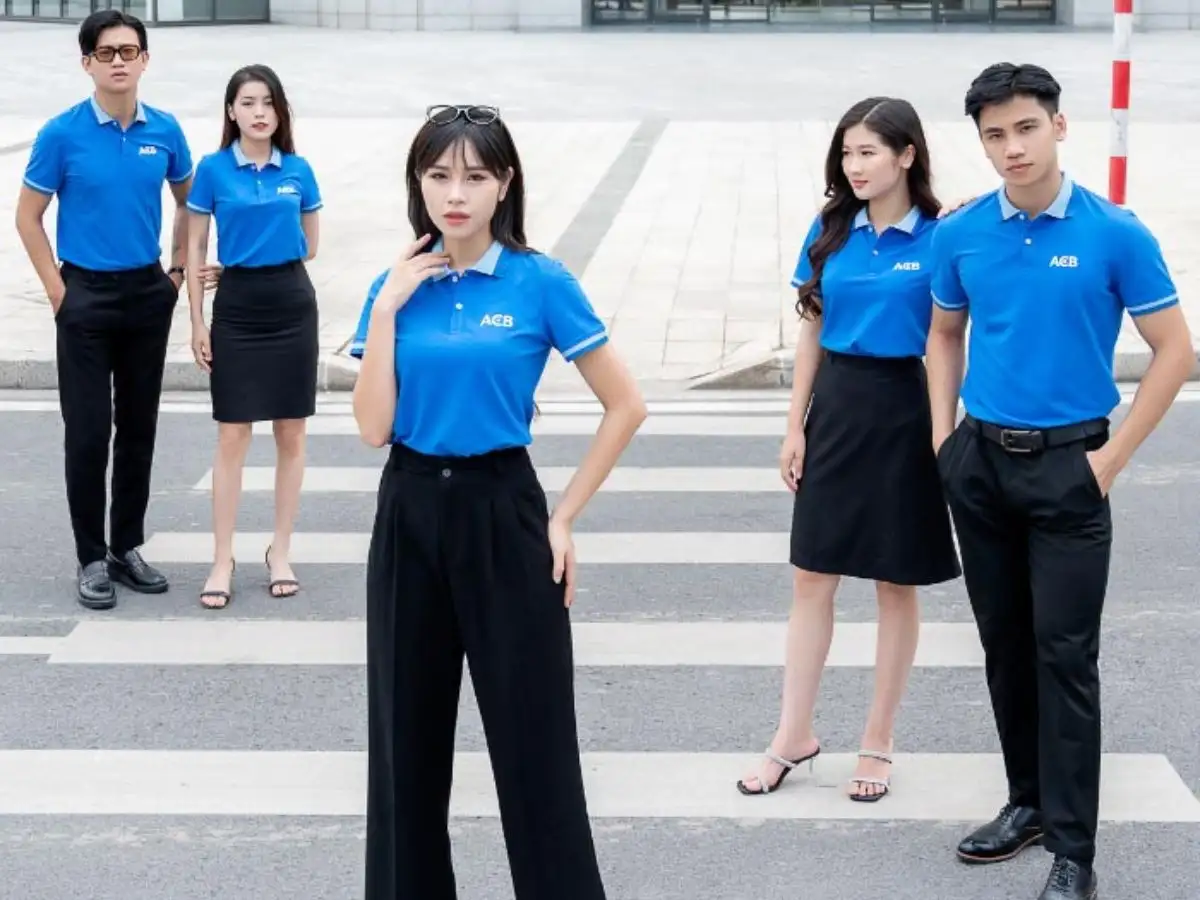 đồng phục áo polo của ACB
