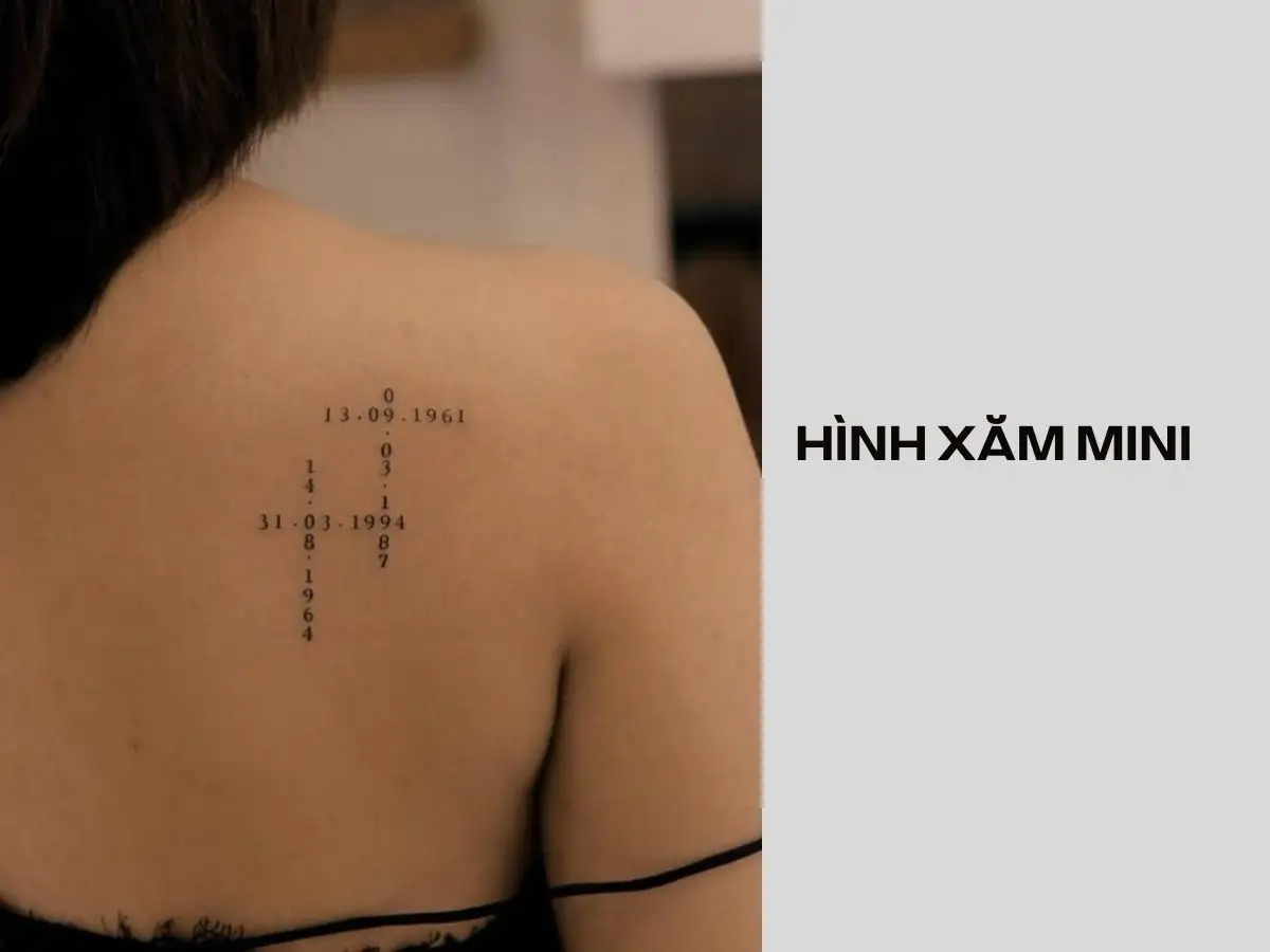 Kiểu xăm hình mini