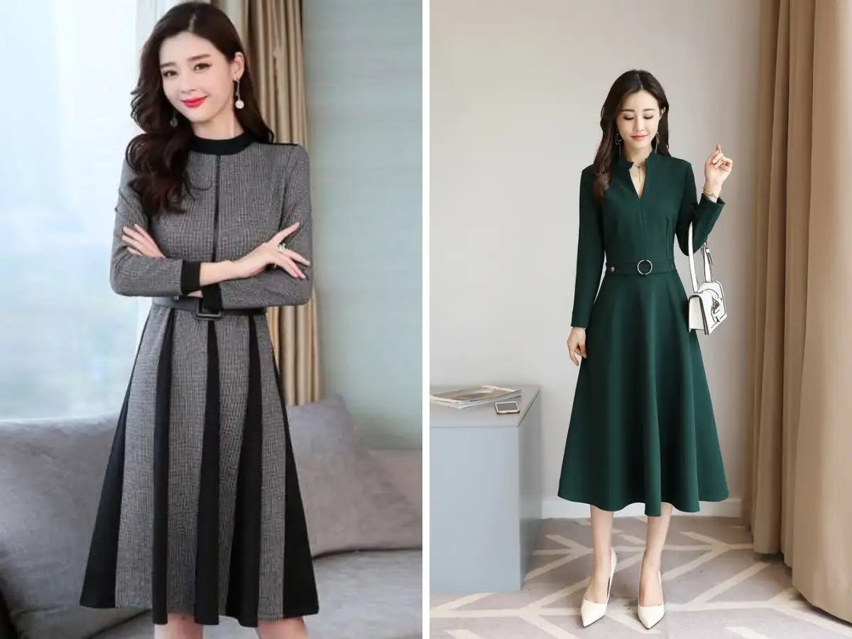 Chọn dáng váy phù hợp vào mùa đông