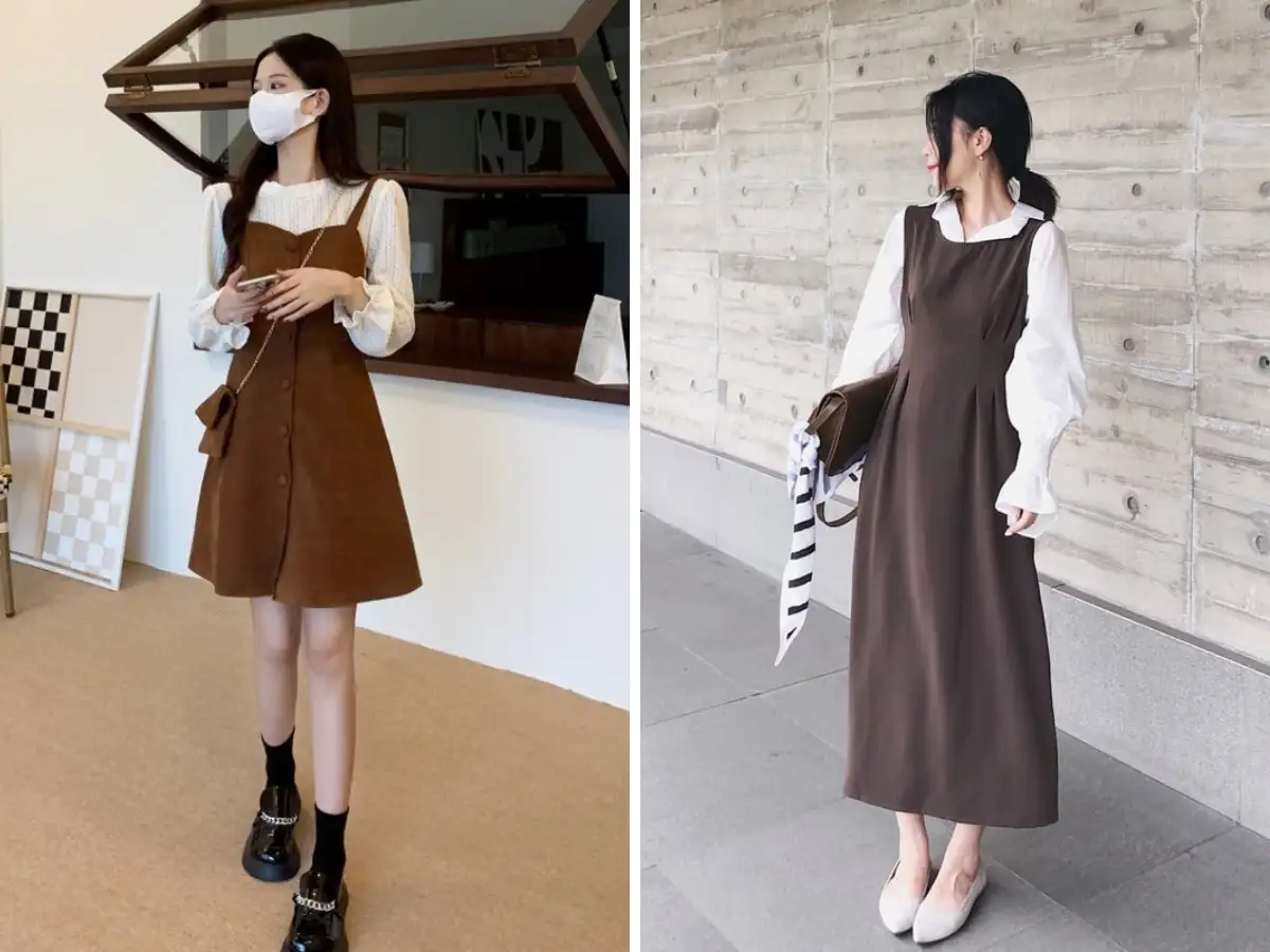 Chú ý khi chọn màu sắc và hoạ tiết trên váy thu đông