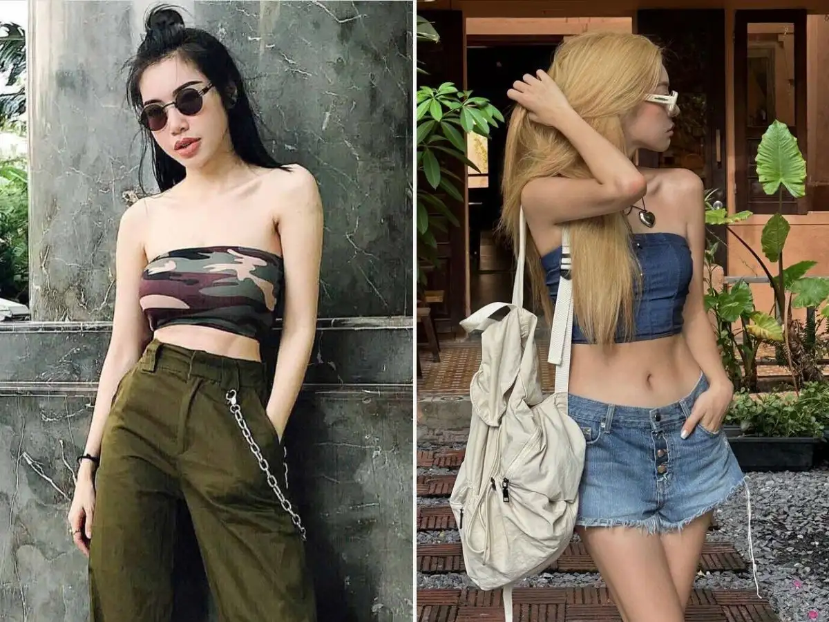 Thiết kế các kiểu áo ống