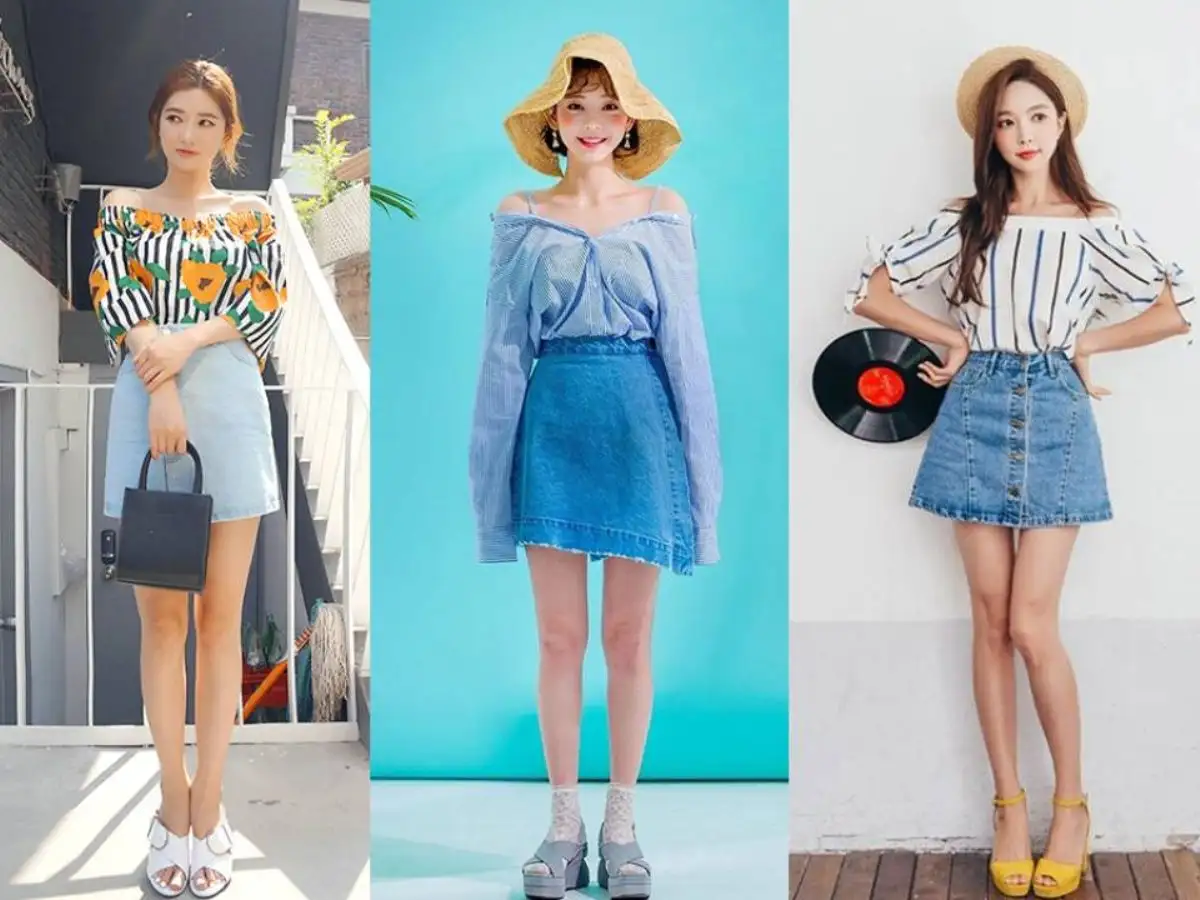 Chất liệu denim/jean mang đến vẻ ngoài cá tính