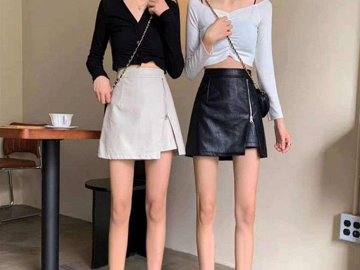 Muốn thêm chút chanh sả và cá tính cho tủ đồ thì váy da chính là lựa chọn hoàn hảo