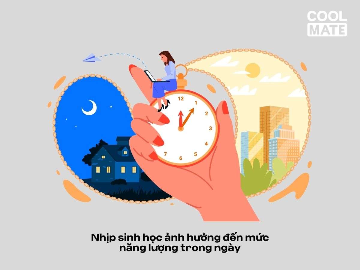 Tùy thời điểm mà mức năng lượng cũng khác nhau