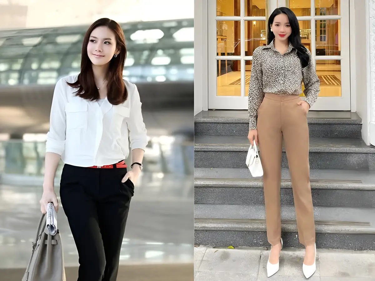 Giày và món phụ kiện sẽ giúp set đồ công sở của nàng thật chỉn chu