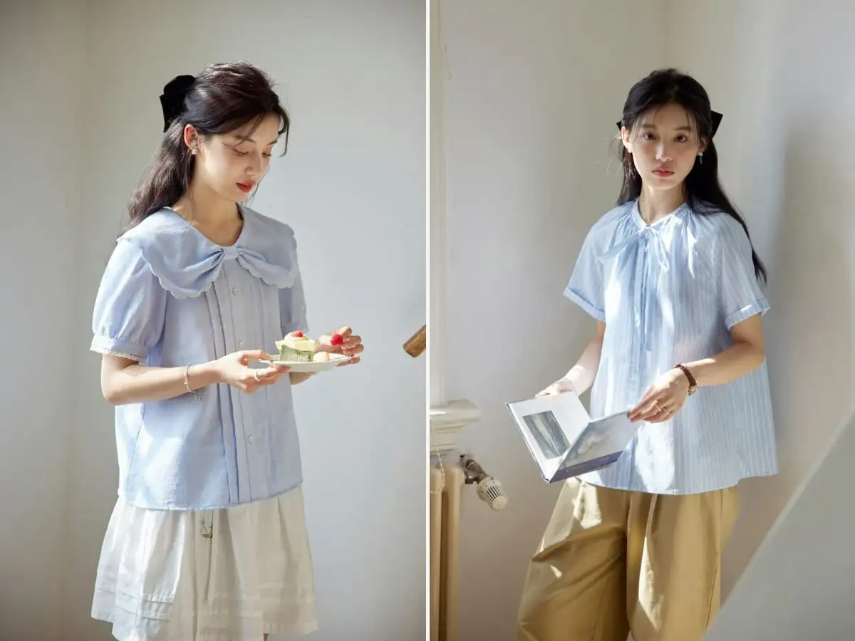 Áo sơ mi nữ cotton