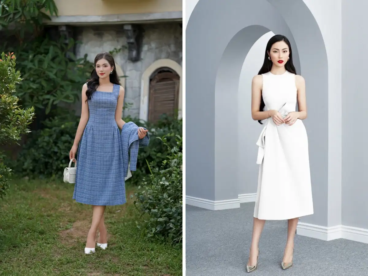 Chú ý khi lựa chọn chất liệu của đầm sát nách