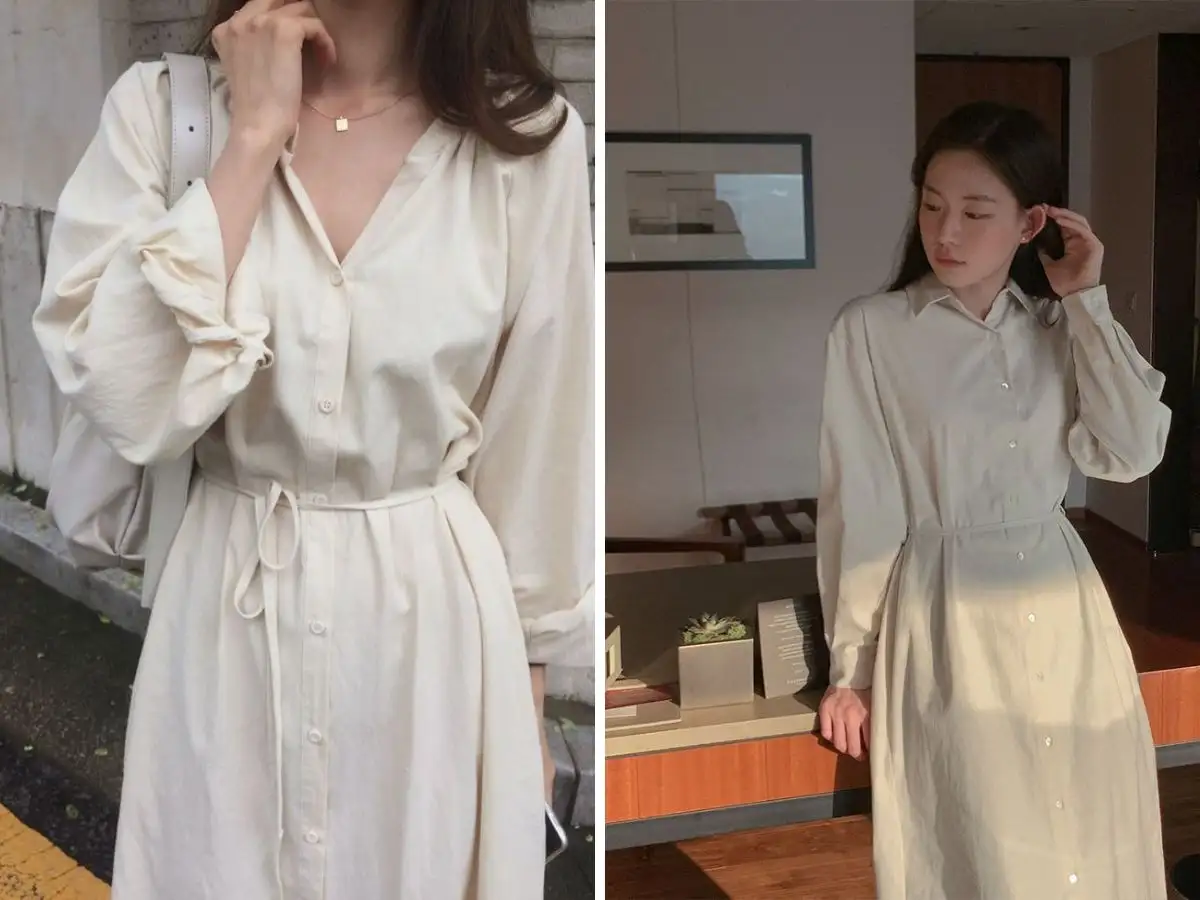 Một trong những đầm sơ mi đẹp nhất mà chị em nên lựa chọn