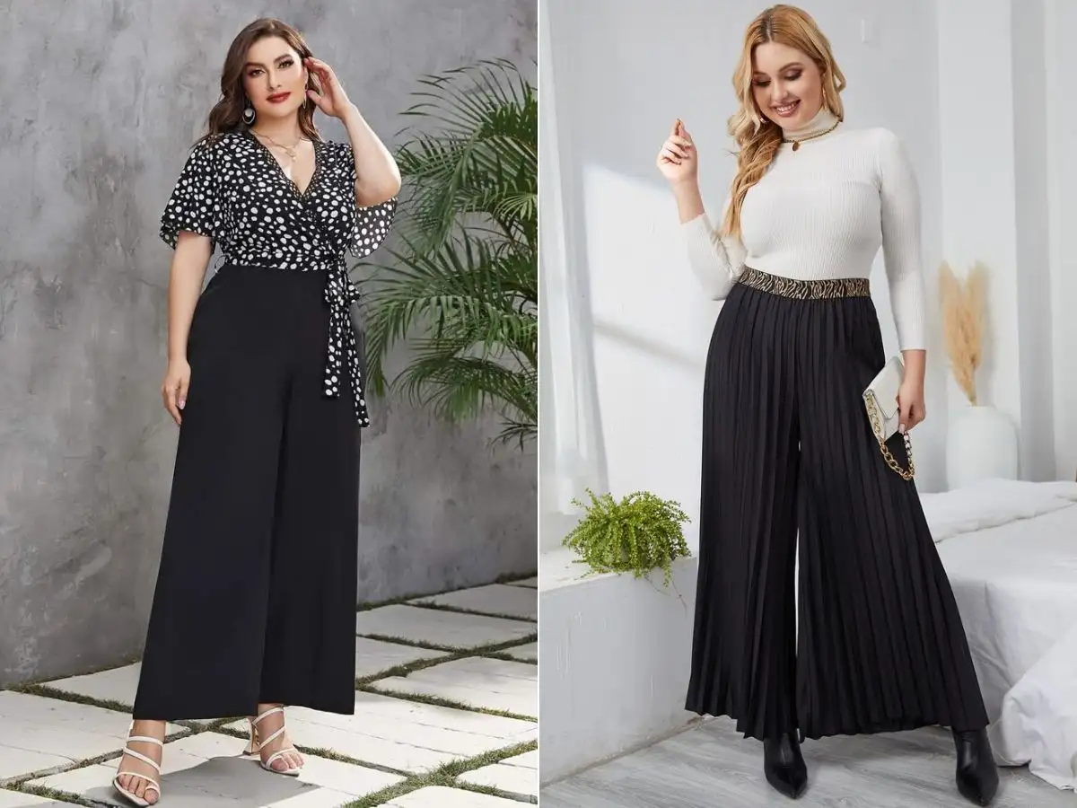Bạn có thể thử quần ống đứng hoặc ống loe nhẹ để tạo sự cân đối tỷ lệ phần dưới cơ thể. 