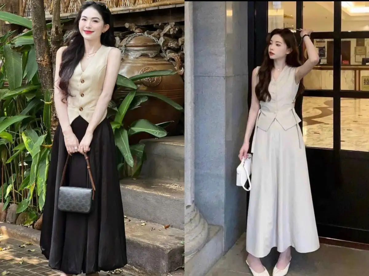 Phong cách này mang một chút cá tính và dấu ấn thời trang thập niên cũ