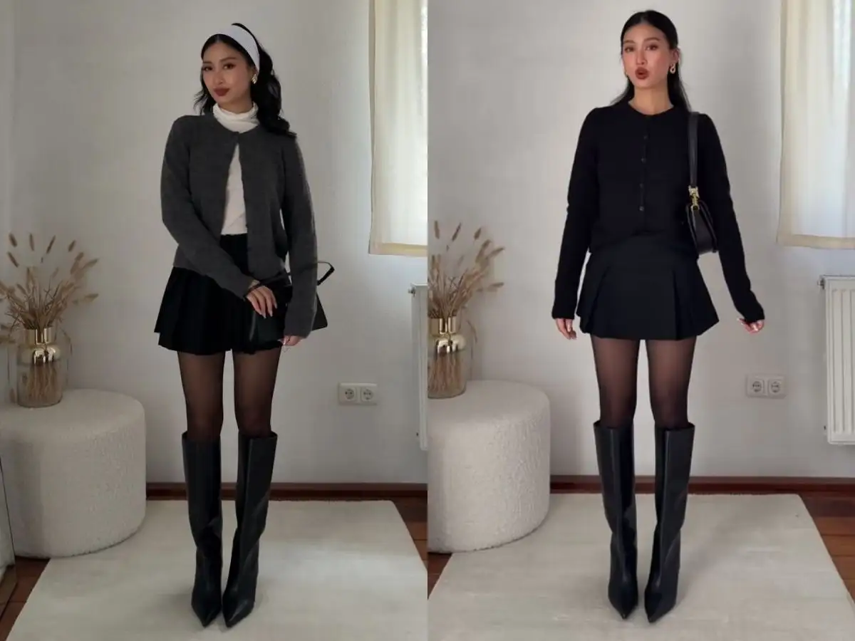 Phối chân vay mùa đông cho dáng thấp bé