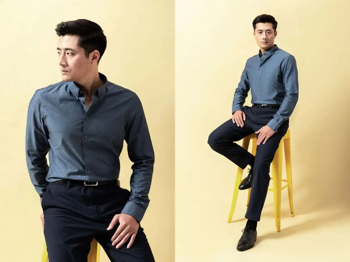 Outfit này cực hợp khi đi làm, họp hành hay gặp gỡ đối tác