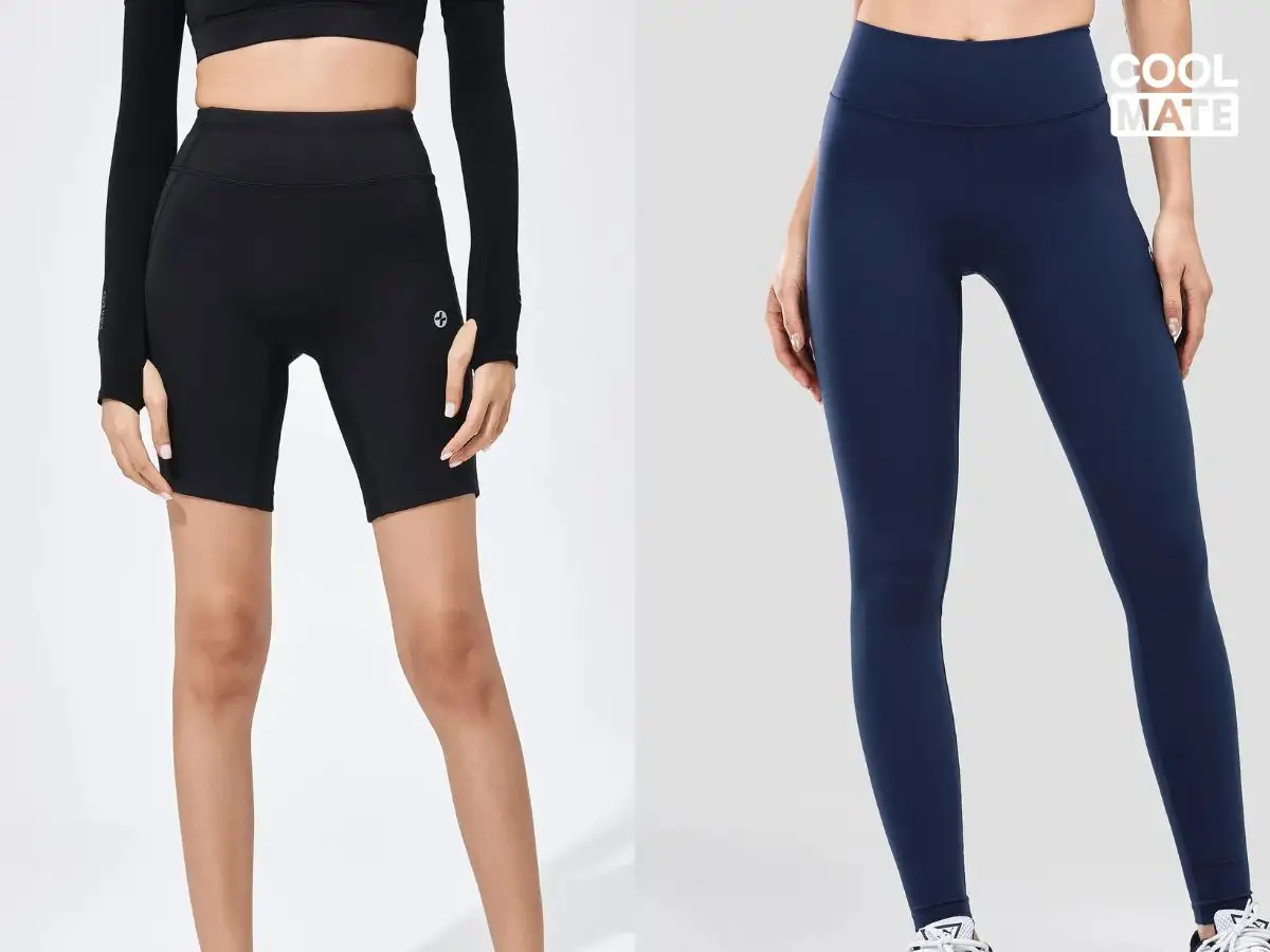 Quần biker short ôm sát, tôn dáng, co giãn thoải mái, dễ dàng phối đồ