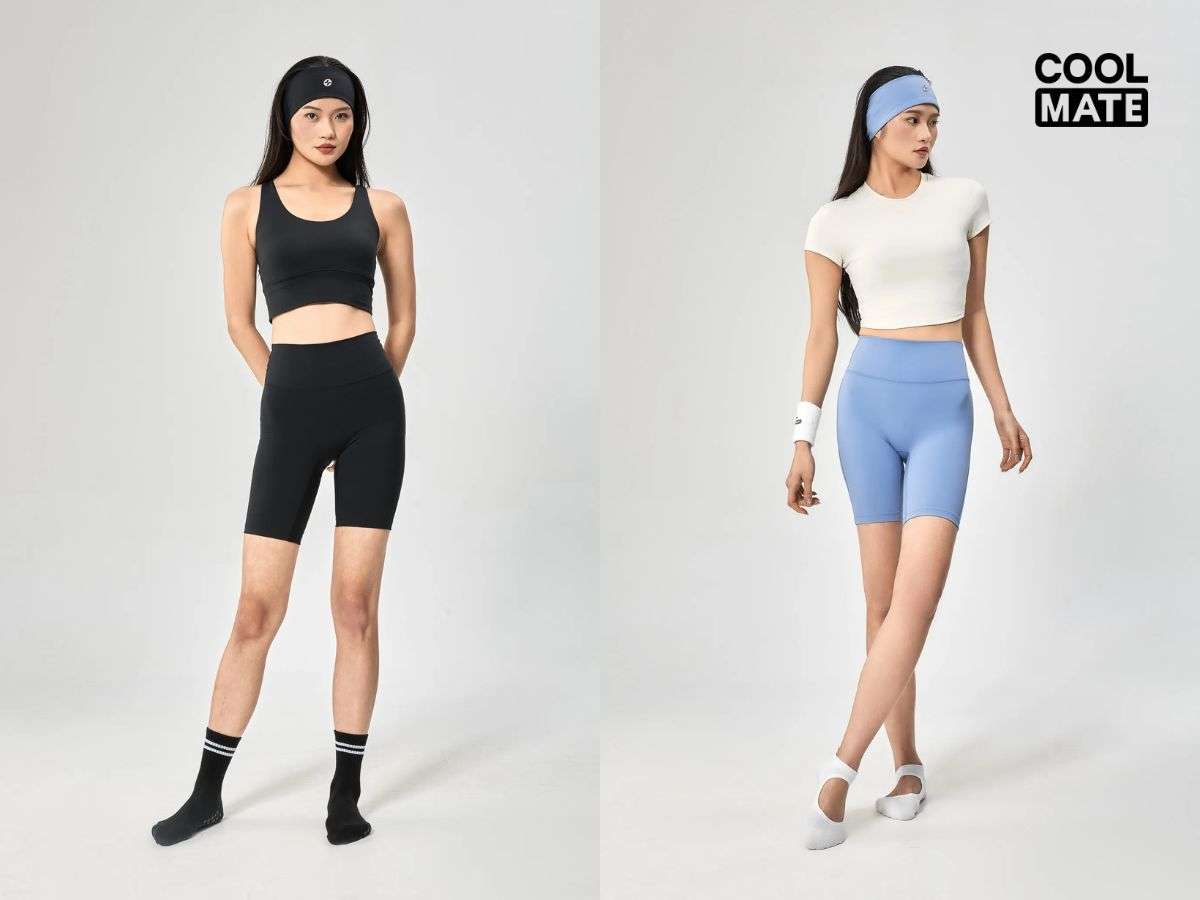 Set đồ năng động cực kỳ phù hợp cho các buổi tập luyện hay dạo phố nhẹ nhàng