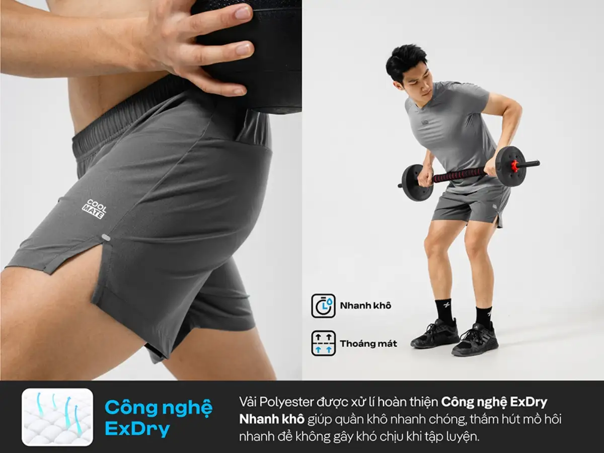 Runner tốc độ nên chọn quần short chạy bộ nam giúp tối ưu hiệu suất khi bứt tốc