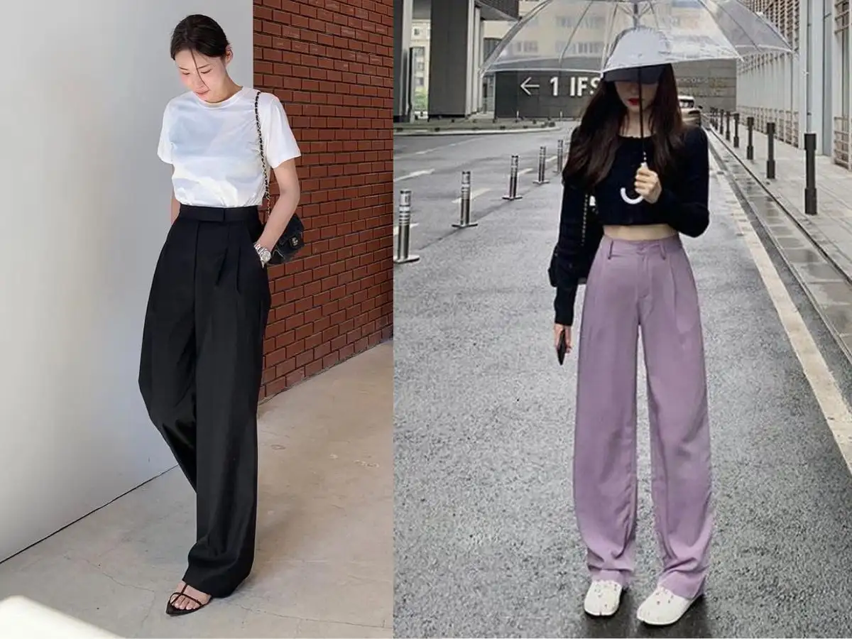 Phối đồ đi chơi cùng quần tây