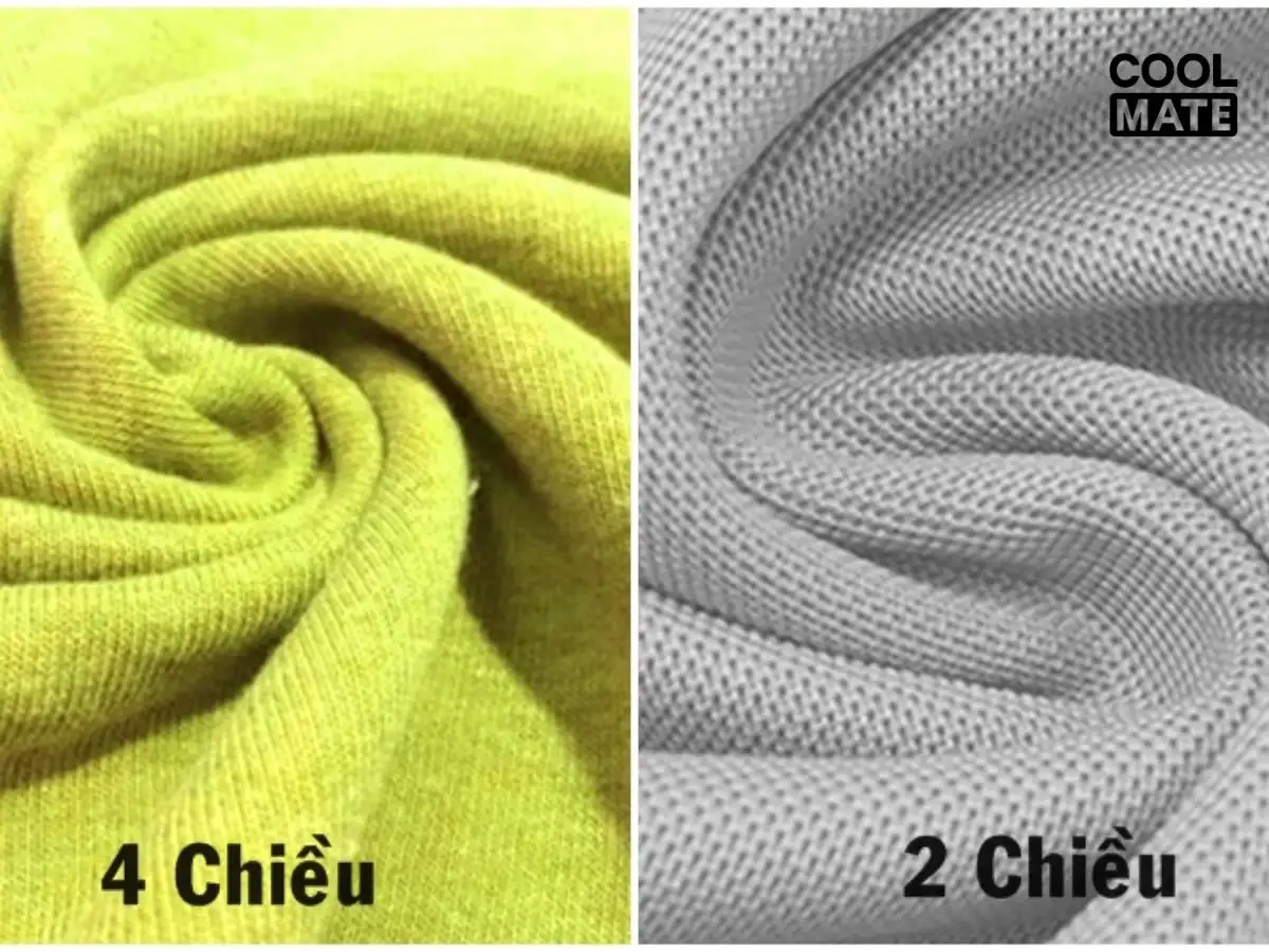  So sánh co giãn 2 chiều và 4 chiều