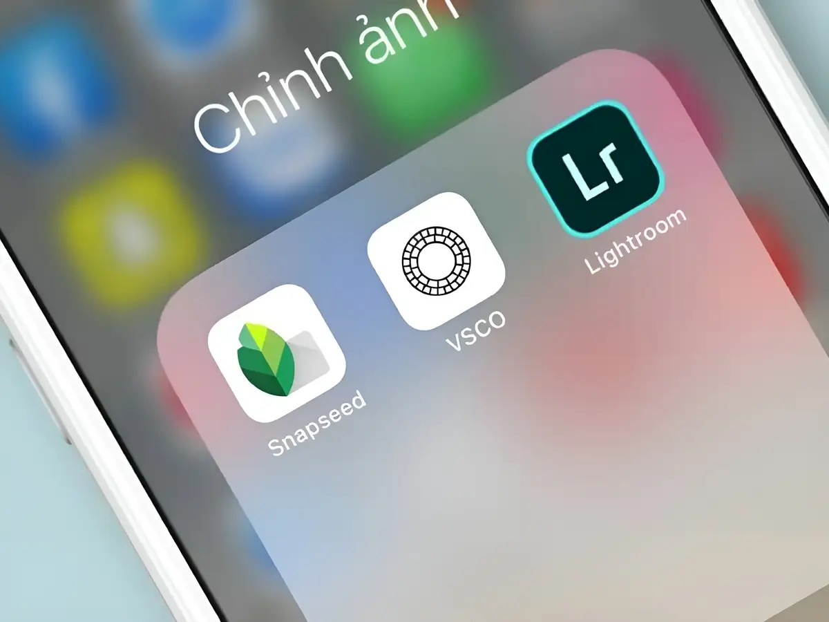 Nàng có thể dùng các app chỉnh ảnh giúp bức ảnh trông đẹp hơn