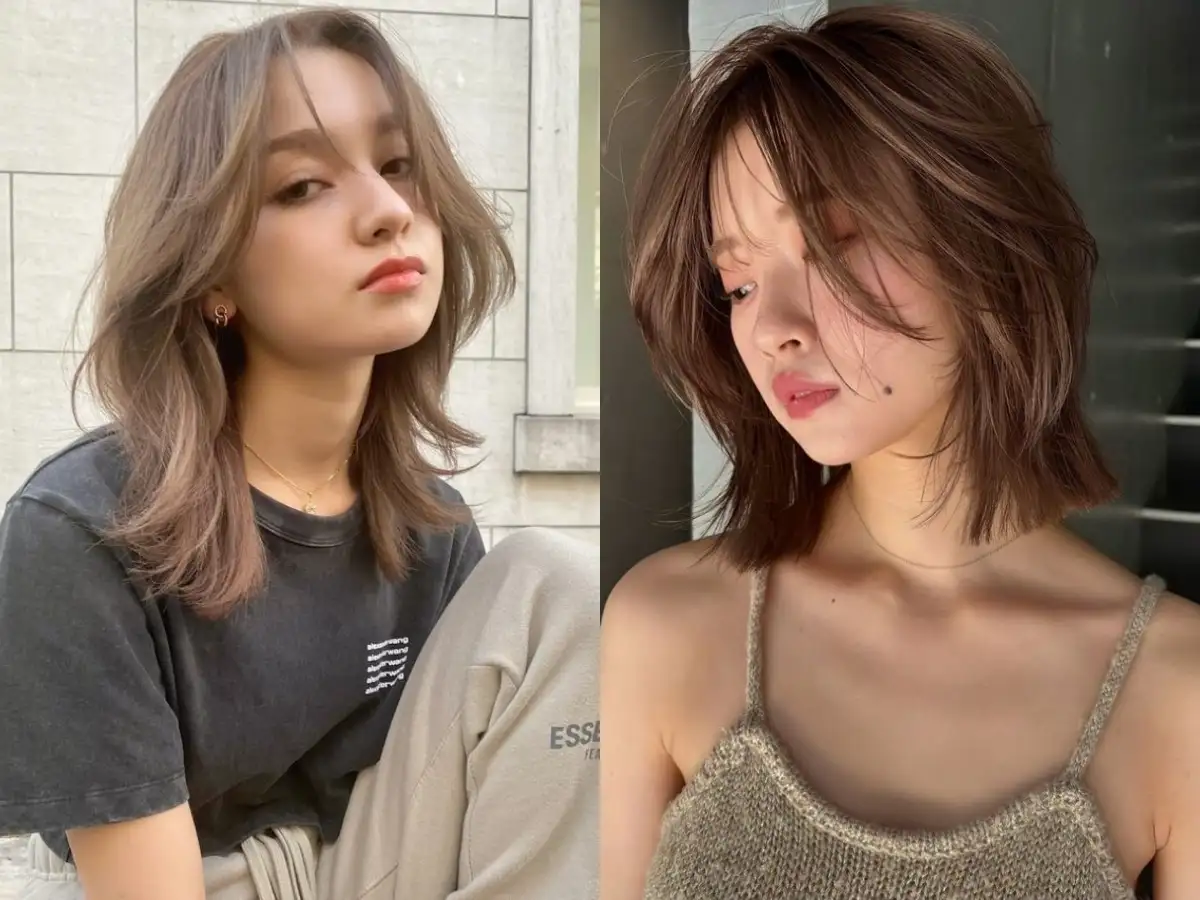 Thêm màu nhuộm highlight hoặc ombre để tạo điểm nhấn sắc sảo
