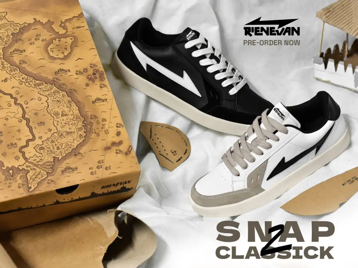 Sneaker RieNevan bền bỉ, đậm chất đường phố, phù hợp với giới trượt ván
