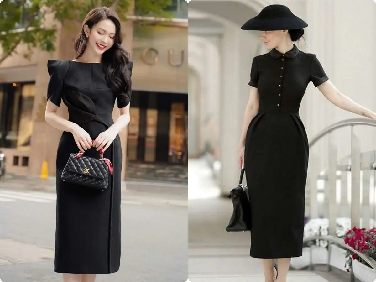 Váy bút chì là biểu tượng của phong cách công sở sang trọng, chuyên nghiệp