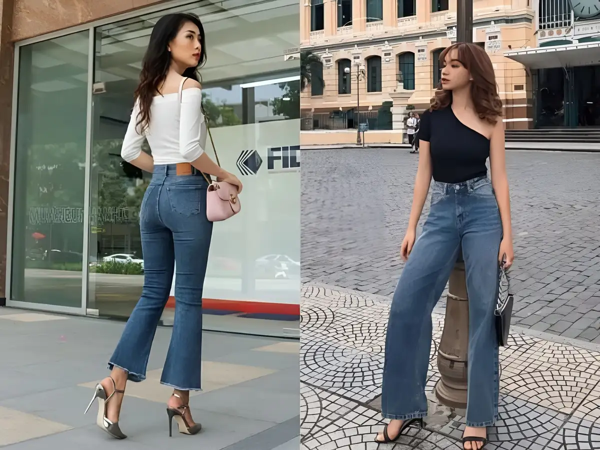 Phối đồ với giày dạo phố năng động