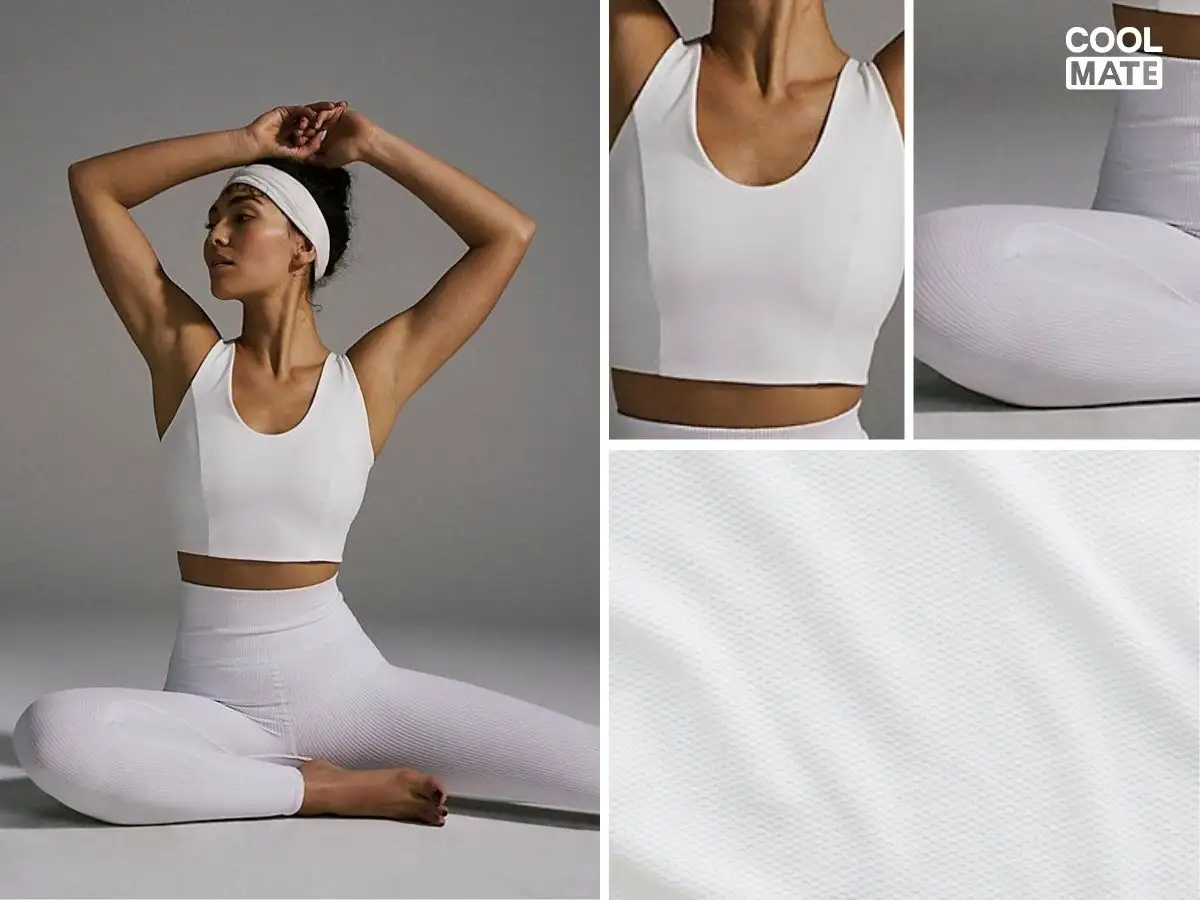 Tư thế thư giãn với đồ yoga cotton