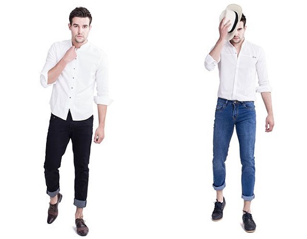 Quần Jeans dài nam có thiết kế khá basic nên phù hợp với hầu hết mọi phong cách