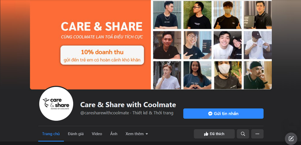 care & share with coolmate