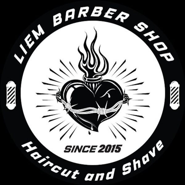 Logo liem barber shop
