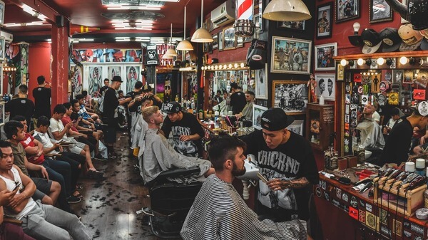 Review Liêm Barber Shop cắt tóc nam nổi tiếng