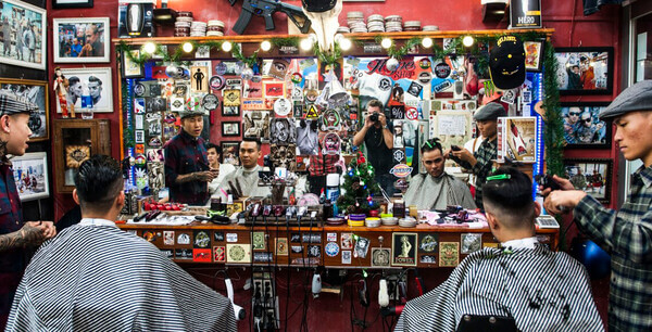 Review Liêm Barber Shop cắt tóc nam nổi tiếng
