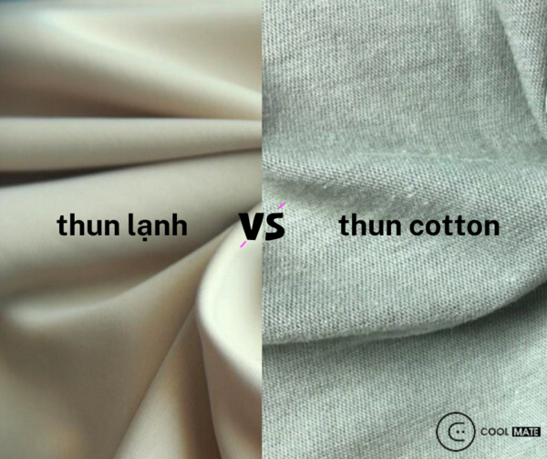 phân biệt thun lạnh và thun cotton