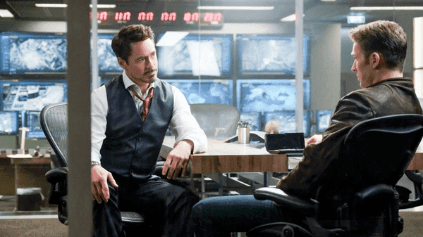 Tony Stark và Steve Rogers có mâu thuẫn với nhau (Nguồn ảnh: Boston)